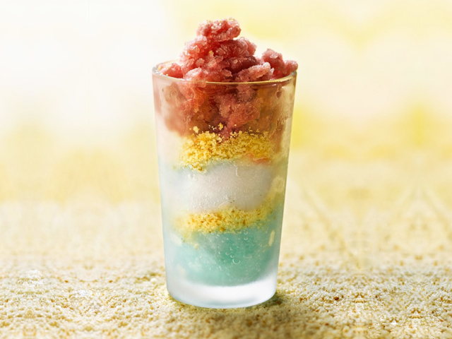 Recette verrine glacée et fruitée